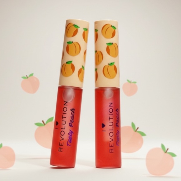 Revolution Tasty Peach Lip Oil - Picture 7 of 8